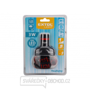 Čelovka 120lm CREE, 3W CREE LED, funkcia ZOOM, 3x AAA Náhľad