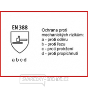 Pracovní rukavice Bunting black, polyuretan na dlani a prstech - vel. 10 Náhled