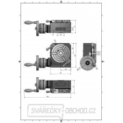 Horizontálně-vertikální kruhový dělicí stůl RT 100 Náhľad