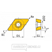 Břitové destičky DCMT11T304, 5 ks gallery main image