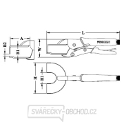 Skřipcové/upínací kleště pro svařování 10