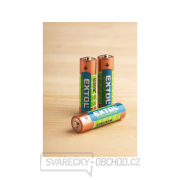 Batérie alkalické ULTRA +, 1,5V AAA (LR03) - 4 ks Náhľad