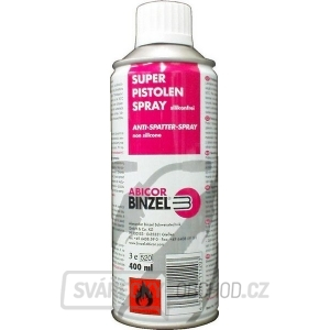 Separačný sprej proti rozstřiku BINZEL Super Pistolen Spray - 1 kus gallery main image