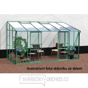 Skleník VITAVIA IDA 7800 PC 4 mm zelený gallery main image