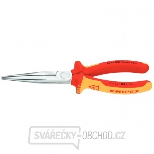 KNIPEX - kliešte s půlkulatými čeľusťmi 200 mm, potah PVC do 1000V gallery main image