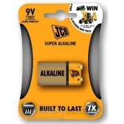 JCB SUPER alkalická batéria 6LR61/9V, blister 1 ks gallery main image