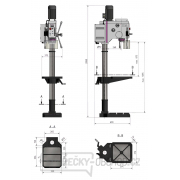 Sloupová převodová vrtačka OPTIdrill DH 28 GSV Náhled