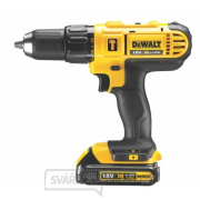 Aku príklepová vŕtačka/skrutkovač DeWALT DCD776C2 18V, 2x1,3Ah Náhľad