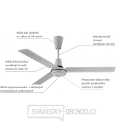 Profesionálny stropný ventilátor E36202 Náhľad