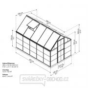 Polykarbonátový skleník Palram hybrid 6x10 Náhľad