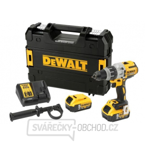 Aku trojrýchlostná príklepová vŕtačka 18V, 2x 5,0 Ah DeWALT DCD996P2 FLEXVOLT + kufor gallery main image