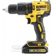 Aku bezuhlíková príklepová vŕtačka/skrutkovač DeWALT DCD778S2T 18V, 2x 1,5Ah + kufor Náhľad