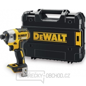 DCF887NT Aku bezuhlíkový rázový utahovák s 3 převodovými stupni 18V XR bez baterie DeWALT + kufr gallery main image