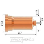 Dýza 1,0 kontaktní 40-50A Náhled