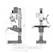 Sloupová převodová vŕtačka OPTIdrill DH 40 CT Náhľad