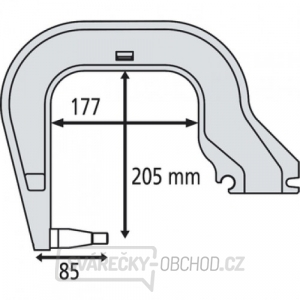Rameno k pneumatickým bodovacím klieštím typ C3 gallery main image