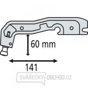 Rameno k pneumatickým bodovacím kleštím typ C6 gallery main image