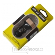 Nabíjačka do auta HC-C04 2 × USB, čierna Náhľad