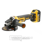 Akumulátorová uhlová brúska bezuhlíková 125mm DeWalt DCG405P2, 2x 5,0 Ah + kufor Náhľad