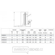 Hydraulický pätkový zdvihák HHQD-5 Náhľad