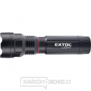 Svietidlo 100lm CREE + 150lm COB s magnetom, CREE 3W XPE LED, 3W COB, 4x AAA Náhľad