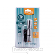 Svietidlo 100lm CREE XPE, mini, CREE 3W XPE LED, 1x AA Náhľad