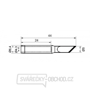 Hrot N9-5 pre spájky ZD-8916, ZD-8917B, ZD-8922, ZD-8936 gallery main image