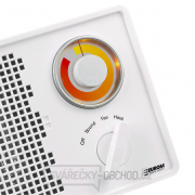 Teplovzdušný ventilátor EUROM Heat-BOOST 1500 s bluetooth reproduktorem Náhled