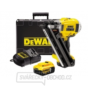 Aku klincovačka DeWALT 18V DCN692P2, 50-90mm, 2x 5,0 Ah XR Li-Ion - bezuhlíková gallery main image