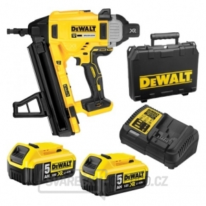 Aku klincovačka do betónu DEWALT 18V DCN890P2, 2x 5,0Ah gallery main image