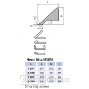 Ohýbačka plechu MSBM 1520-30 Náhľad