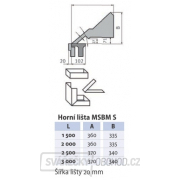 Ohýbačka plechu MSBM 2520-20 Náhľad