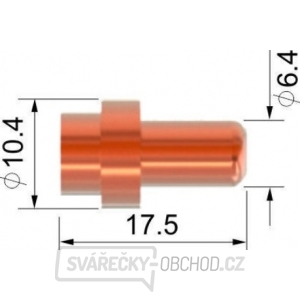 Elektroda Hafnium krátká SCB50 gallery main image