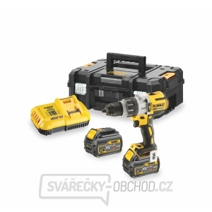 DCD996T2 Aku trojrýchlostný príklepová vŕtačka 18V, 2x 6,0Ah DeWALT FLEXVOLT + kufor gallery main image