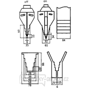 Hydraulický klínový rozpínák přírub HHP-10 Náhľad