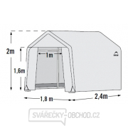 Plachtový skleník SHELTERLOGIC 1,8 x 2,4 m - 25 mm - 70600EU Náhľad