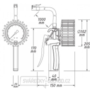 Pneuhustič s presným tlakomerom HAZET 9041 G-1 Náhľad