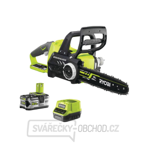 Ryobi RCS18X3050F aku 18V řetězová pila + baterie 5 Ah + nabíječka ONE+ gallery main image