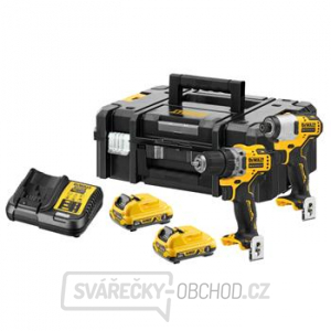 DCK2110L2T DeWALT Sada AKU skrutkovač + rázový uťahovák gallery main image