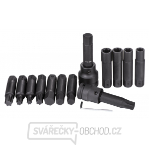 Rázové hlavica TORX, TORX-E, Imbus, veľkosti 3/4