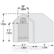 Náhradná plachta pre fóliovník SHELTERLOGIC 1,8x1,2 m (70208EU) Náhľad