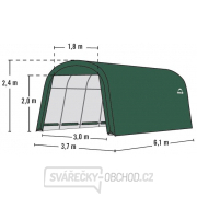 Náhradné plachta pre garáž SHELTERLOGIC 3,7x6,1 m (62760EU) Náhľad