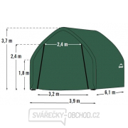 Náhradné plachta pre garáž SHELTERLOGIC 3,9x6,1 m (62730EU) Náhľad