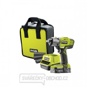 Ryobi R18iW3-120S aku rázový uťahovák + 2Ah batéria + nabíjačka ONE + Náhľad