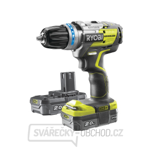 Ryobi R18PDBL-220S 18 V bezkefkové príklepová vŕtačka + 2x 2Ah batéria + nabíjačka ONE + gallery main image