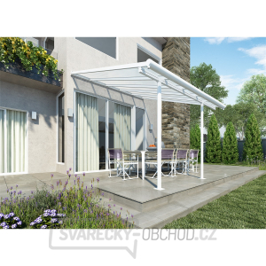 Palram Sierra 3000 biela 3 x 3 hliníková (montovaná) pergola gallery main image