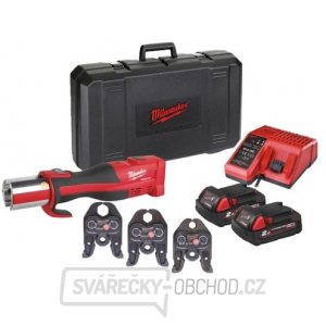 Milwaukee M18 ™ FORCE LOGIC ™ Bezuhlíkový hydraulický lis BLHPT-202cm M-SET gallery main image