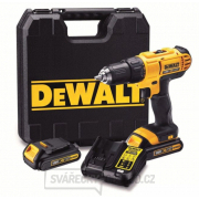 Aku vŕtačka/skrutkovač 18V DEWALT DCD771C2 + 2x 1,3AH Aku batéria + nabíjačka + kufor gallery main image