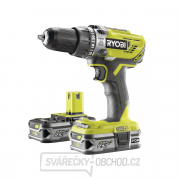 Ryobi R18PD3-225S aku 18 V vrtačka + 2x baterie 2,5 Ah + nabíječka ONE+ gallery main image