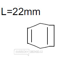 Keramická tryska č. 4 6,4x22 mm (42,0300,0816) gallery main image